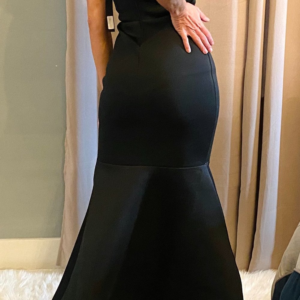 Asymmetrical mermaid Strapless Maxi dress Luxury - Picture 10 of 12